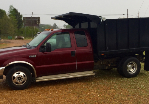 Custom Built 8' X 97" H&H Buctec Bed, with 42" Solid Metal Sides, Barn Doors, and a 36" Cab Protector #3
